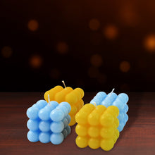 Colorful Cube Wax Candles