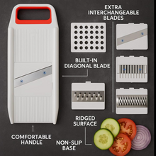 Kitchen Tools - 6 in 1 Multipurpose SLICERS & GRATERS