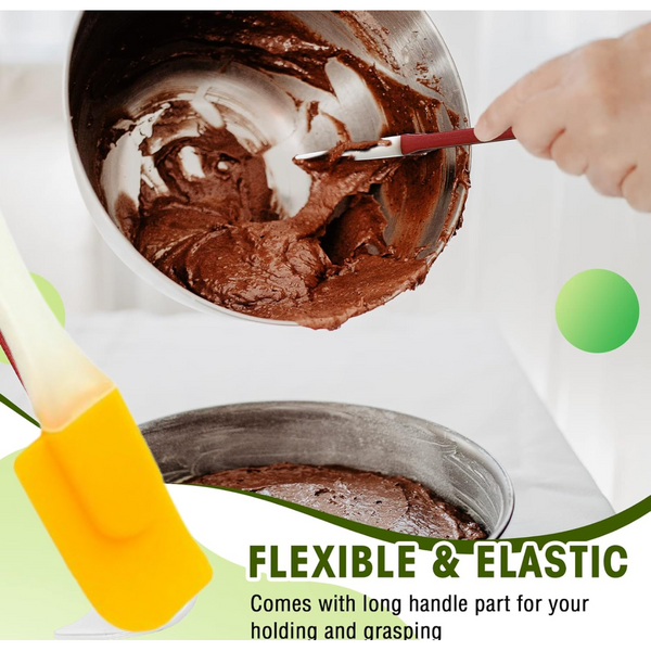 Silicone Cooking Spatula for Baking (1 Pc / 18 Cm)