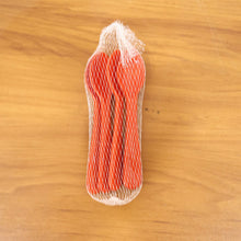 Food Plastic Spoon Set Table Spoon Tea Spoon Coffee Spoon  Heat Resistant 5 Pc