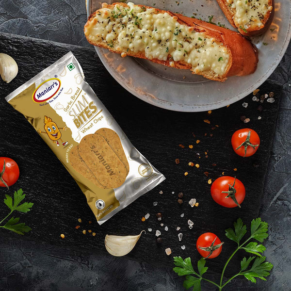 Maniarr's Garlic Bread Khakhra Wheat Chips (58 gm)
