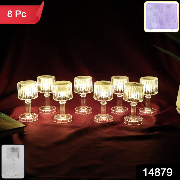 LED Crystal Wine Glass Style