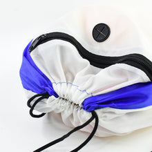 Drawstring Gym Bag with Zipper Pocket and Earphone Port (38x33 cm / 1 Pc)