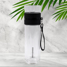 Outdoor Sport Glass Water Bottle With Steel Lid / 500 Ml Approx)