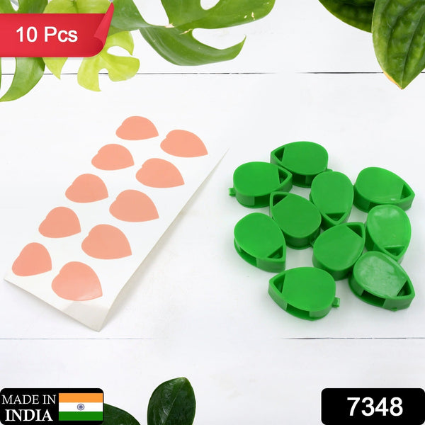 plant climbing wall fixture clips