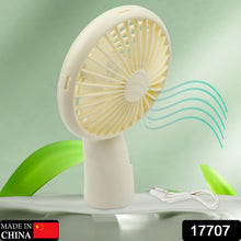 Mini Handheld Fan Portable Rechargeable Easy to Carry for Home Office  1 Pc
