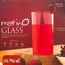 Apex Merino N’ Glass Unbreakable Plastic Drinking Glass Set (6Pc/300ml) Approx