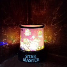 LED Projector Night Light with Rotating Music Ideal for Kids Home Decor