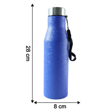 Classic Stainless Steel Water Bottle Blue Color (1000 ML, 1 Piece)